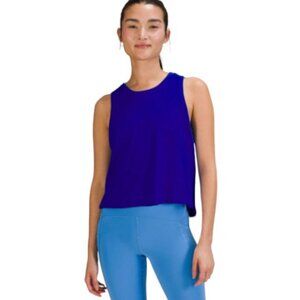 Lululemon blue Train To Be tank top size S